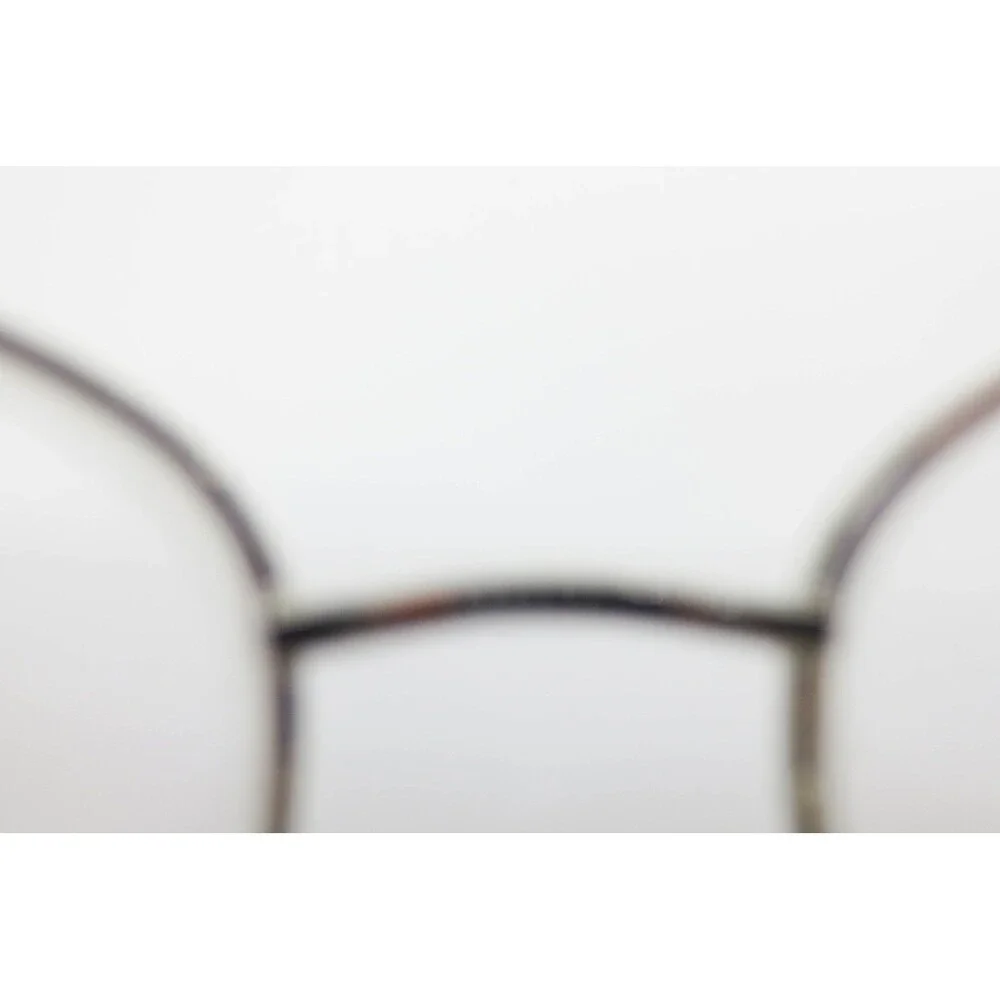 Oxford Lane Queensbury Black Silver Round Eyeglasses Frames 54-17-135 38993
